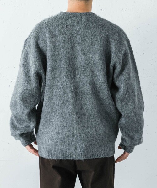 URBAN RESEARCH(アーバンリサーチ)の「TOWNCRAFT SOLID SHAGGY CARDIGAN(カーディガン/ボレロ・メンズ・PINK/NAVY/H GRAY/CHARCOAL・M/L)」の6枚目の写真