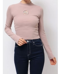 GYDA | GG MOLDリブニットトップス(ニット/セーター)