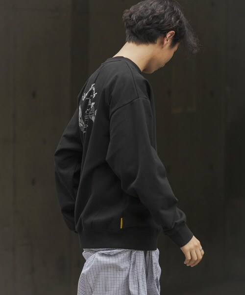 URBAN RESEARCH（アーバンリサーチ）の「鳥貴族×UR　UnuboResearch  SWEAT（スウェット・メンズ・OATMEAL/RED/CHARCOAL/BLACK/MOCHA・M/L/XL）」の11枚目の写真