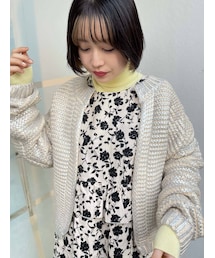 merry jenny | Foilニットカーディガン(カーディガン/ボレロ)