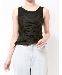 CALNAMUR | フェイクレイヤードビスチェ(Tシャツ/カットソー)