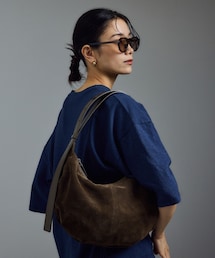 ADAM ET ROPE'（アダムエロペ）の「【NOTHING WRITTEN（ナッシングリトゥン）】HT SUEDE SHOULDER BAG（ショルダーバッグ）」