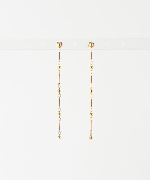 URBAN RESEARCH（アーバンリサーチ）の「『別注』PHILIPPE AUDIBERT×URBAN RESEARCH　Garnet earring（ピアス（両耳用）・レディース・GOLD・-）」の3枚目の写真