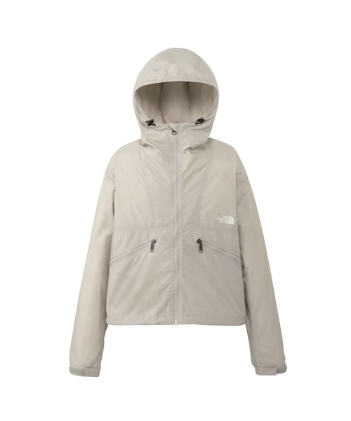 ADAM ET ROPE'（アダムエロペ）の「【J'aDoRe・一部店舗限定】【THE NORTH FACE】Short Cpmpact Jacket（ナイロンジャケット・レディース・オフホワイト・L/M）」の2枚目の写真