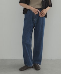 URBAN RESEARCH DOORS | デニムワイドパンツ(デニムパンツ)