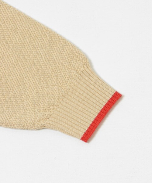URBAN RESEARCH(アーバンリサーチ)の「URBAN RESEARCH iD カノコオーバーニットポロ ロングスリーブ(ポロシャツ・メンズ・BEIGE/BLACK/RED/MINT・M/L)」の13枚目の写真
