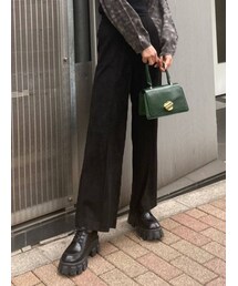 EMODA | ハイウエストルーズワイドパンツ(その他パンツ)