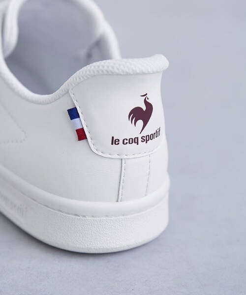 ROPE' PICNIC（ロペピクニック）の「【le coq sportif/ルコックスポルティフ別注】ラ ローランSI/LA ROLAND SI（スニーカー・レディース・ホワイト・23.5/24.0/24.5）」の19枚目の写真