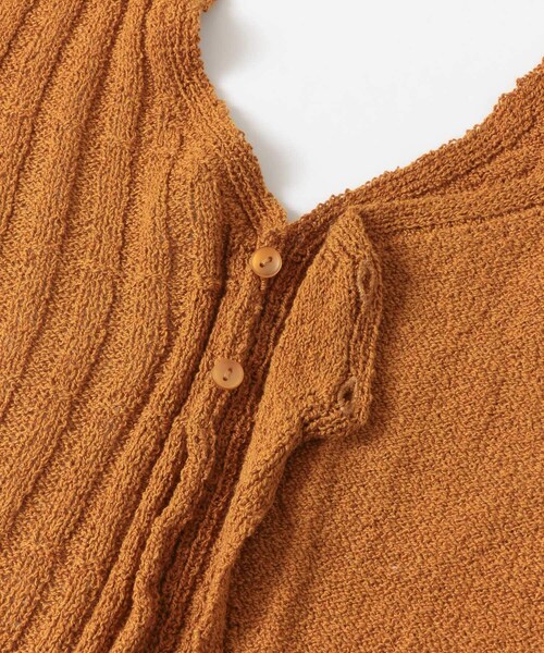 LAATO（ラート）の「WRAP KNIT TANK（タンクトップ・レディース・スパイス/クリーム・FREE）」の9枚目の写真
