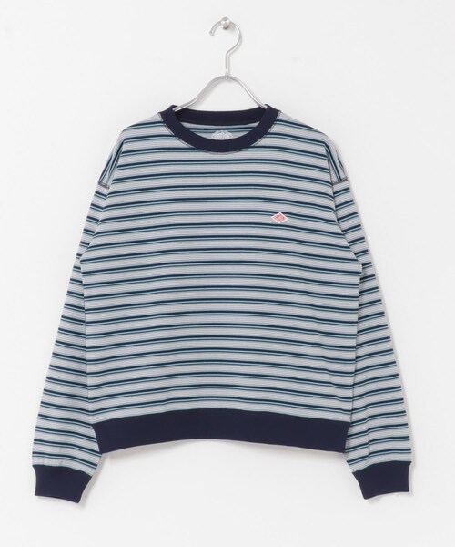 URBAN RESEARCH DOORS(アーバンリサーチドアーズ)の「DANTON SWEAT T-SHIRTS(スウェット・レディース・BLUEGRY/GREYRED・S)」の8枚目の写真