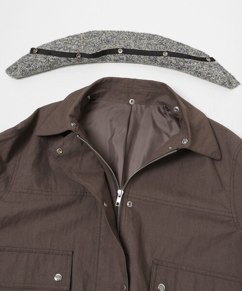 KBF（ケイビーエフ）の「2WAYカラーバルーンブルゾン（ブルゾン・レディース・SMOKYBEIGE/KHAKI/BROWN・One）」の17枚目の写真