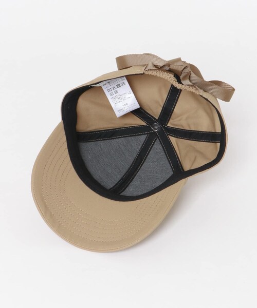 RODE SKO（ロデスコ）の「リボンキャップ（キャップ・レディース・CHARCOAL/BEIGE・FREE）」の19枚目の写真