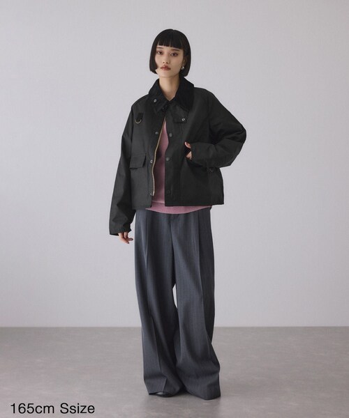 ADAM ET ROPE'(アダムエロペ)の「【J’aDoRe限定】【Barbour(バブアー)】SPEY WAX JACKET(その他アウター・レディース・ブラック/カーキ・M/S)」の11枚目の写真