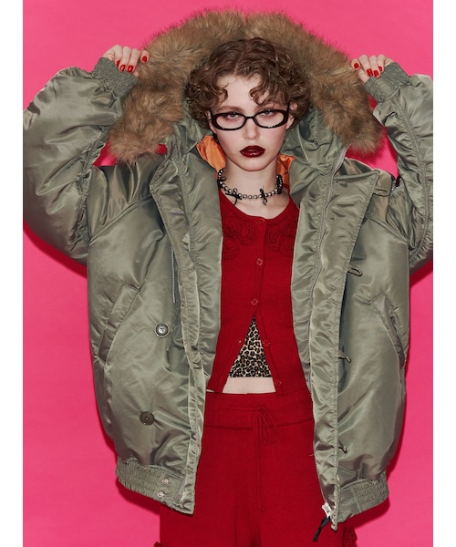jouetie（ジュエティ）の「ルーズN2Bブルゾン（ブルゾン）」 - WEAR