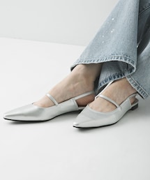 URBAN RESEARCH | ポインテッドバックストラップシューズ(パンプス)