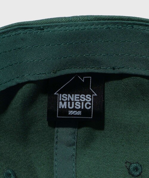 ADAM ET ROPE'(アダムエロペ)の「【ISNESS MUSIC/イズネス ミュージック】DISCO CAP(キャップ・メンズ・ブラック/グリーン・F)」の12枚目の写真