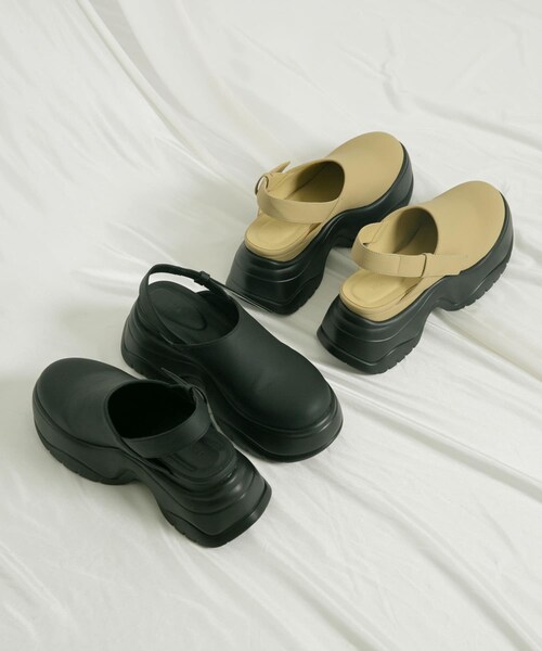 KBF（ケイビーエフ）の「サボベルトサンダル（サンダル・レディース・BEIGE/BLACK・37/38）」の20枚目の写真