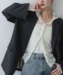 SENSE OF PLACE by URBAN RESEARCH | 『洗濯可』フーディレースカットトップ(その他トップス)