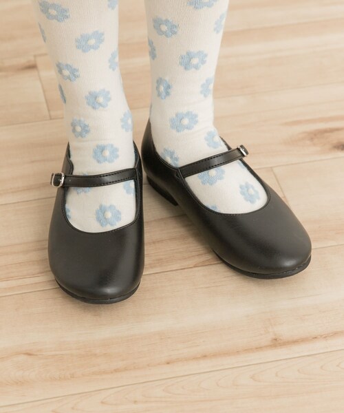 URBAN RESEARCH DOORS（アーバンリサーチドアーズ）の「ストラップバレーシューズ(KIDS)（シューズ小物/雑貨・キッズ・BLACK・18/19/20/21）」の10枚目の写真