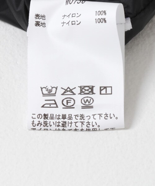 URBAN RESEARCH（アーバンリサーチ）の「GANNI　FLYWEIGHT NYLON JACKET（テーラードジャケット・レディース・BLACK・S/M）」の9枚目の写真