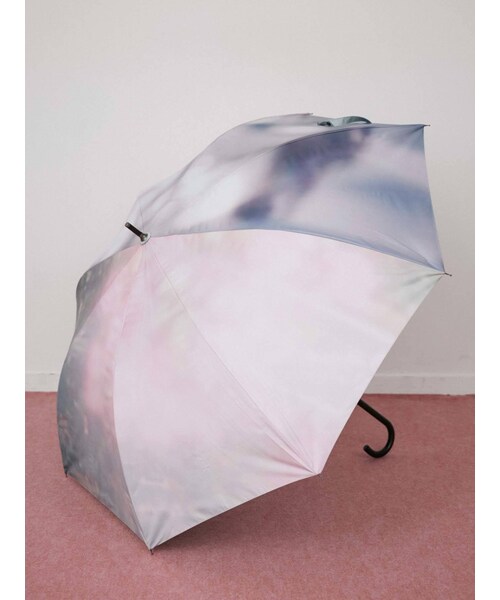 merry jenny（メリージェニー）の「asymmetry umbrella（長傘・レディース・アイボリー/パープル/ライトミックス/ミックス・F）」の19枚目の写真