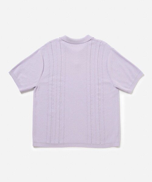 Saturdays NYC(サタデーズ ニューヨークシティ )の「Alex Skipper Polo SS Sweater(その他トップス・メンズ・ブラック/グレー/ラベンダー・L/M/S/XL/XS)」の17枚目の写真
