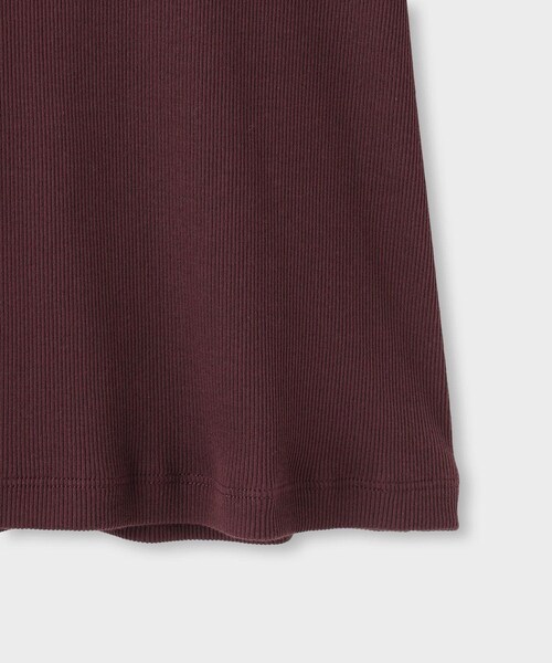 ROPE'(ロペ)の「【一部店舗限定】【REALM(レルム)】HALF-SLEEVE T-SHIRT|5分袖カットソー 26SS(ニット/セーター・レディース・ブラック/オフホワイト/ワイン・38)」の8枚目の写真