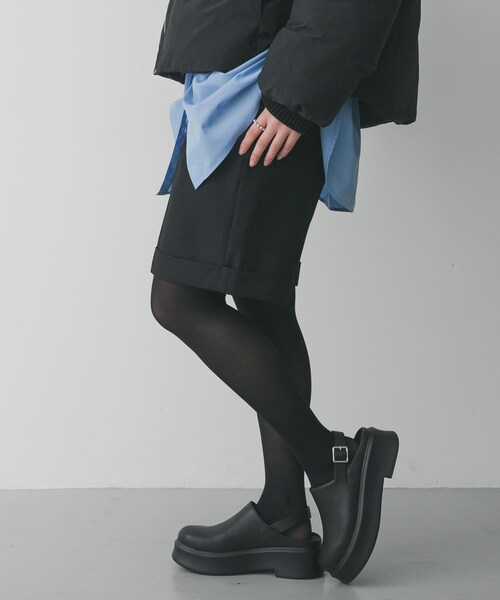 SENSE OF PLACE by URBAN RESEARCH（センスオブプレイスバイアーバンリサーチ）の「クロッグベルトサボ（その他シューズ・レディース・BLACK/Y.BEIGE・S/M/L）」の17枚目の写真