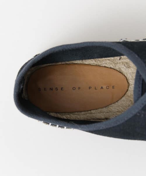 SENSE OF PLACE by URBAN RESEARCH(センスオブプレイスバイアーバンリサーチ)の「ジュートソールシューズ(スウェード)(その他シューズ・メンズ・RED/NAVY・S/M/L)」の12枚目の写真