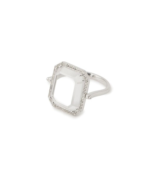 ADAM ET ROPE'(アダムエロペ)の「【J'aDoRe・店舗限定】【MALUS /マリュス】Rock crystal ring(リング・レディース・シルバー・10/11/12)」の9枚目の写真