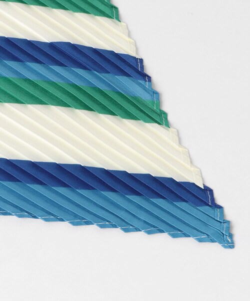 URBAN RESEARCH DOORS（アーバンリサーチドアーズ）の「プリーツスカーフ（バンダナ/スカーフ・レディース・YELLOW/BLUE・One/one）」の5枚目の写真