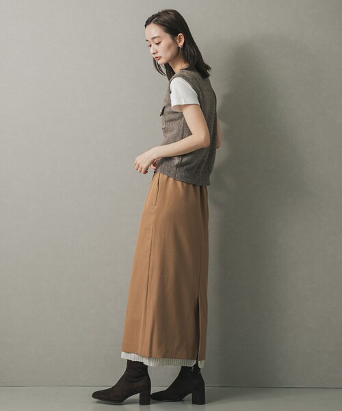 SENSE OF PLACE by URBAN RESEARCH(センスオブプレイスバイアーバンリサーチ)の「メタルボタンポケットベスト(ベスト・レディース・L.BLUE/BLACK/IVORY/BROWN・one)」の22枚目の写真