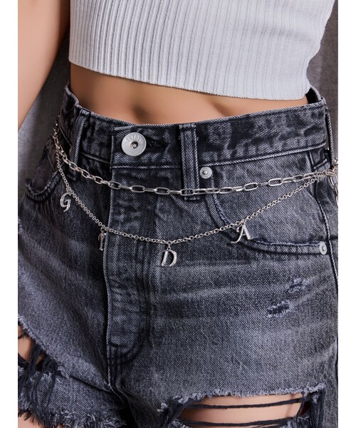 GYDA（ジェイダ）の「JEYSUS GYDAチェーンベルト（ベルト・レディース・シルバー/ゴールド・F）」の2枚目の写真