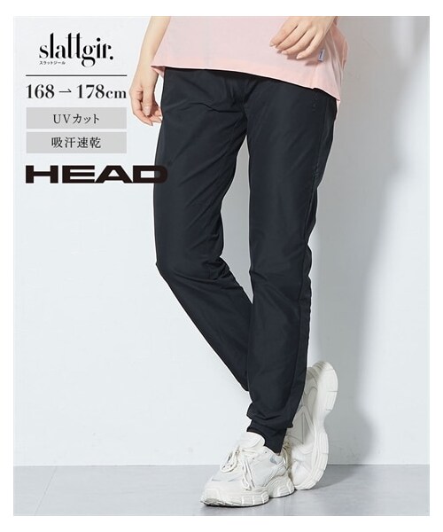 nissen（ニッセン）の「HEAD　高身長　シルキーストレッチスリムジョガーパンツ（ＵＶカット・吸汗速乾）（トールサイズ）（スポーツグッズ・メンズ・チャコール/黒・MTT/LTT/LLTT/3LTT/4LTT/5LTT）」の3枚目の写真