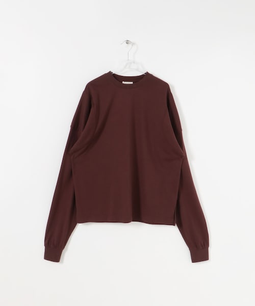 LAATO（ラート）の「PAD LONG TEE（Tシャツ/カットソー・レディース・クローブ/クリーム/セメント・Free）」の3枚目の写真