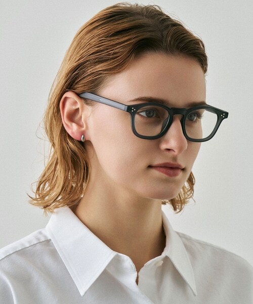 SENSE OF PLACE by URBAN RESEARCH（センスオブプレイスバイアーバンリサーチ）の「NUEF　nuef0140（メガネ・レディース・GRAY/BLACK・One）」の11枚目の写真