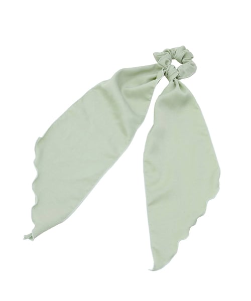 jouetie（ジュエティ）の「スカーフシュシュ（シュシュ・レディース・ブラック/ダークミックス/グリーン/ミックス・F）」の2枚目の写真