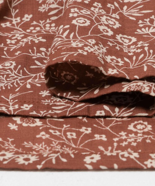 URBAN RESEARCH DOORS（アーバンリサーチドアーズ）の「SOIL　FLOWER BANDEDCOLLAR DRESS（ワンピース・レディース・BLK/RED・1）」の10枚目の写真