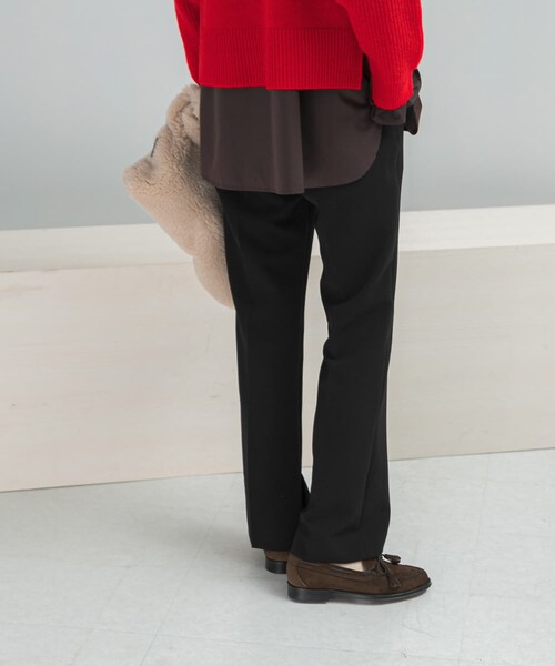 URBAN RESEARCH ROSSO（アーバンリサーチロッソ）の「スリットフレアストレッチパンツ（その他パンツ・レディース・IVORY/BLACK・36/38）」の16枚目の写真