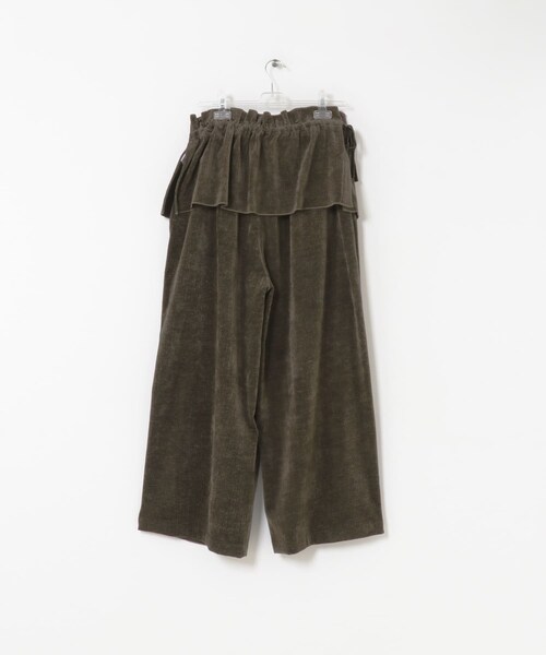 LAATO（ラート）の「wrinkle velor wide pants（その他パンツ・レディース・クリーム/キャラメル/シャドウ・FREE）」の15枚目の写真