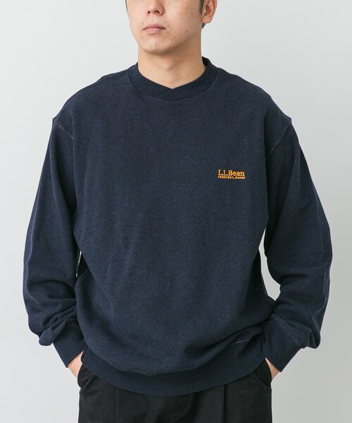 URBAN RESEARCH DOORS(アーバンリサーチドアーズ)の「L.L.Bean JAPAN EDITION SMITHFIELD CREWNECK SWEAT(スウェット・メンズ・NATURAL/NIGHT/BIRCH/ESPRESSO/TOP NAVY/CRIMSON・M/L/XL)」の5枚目の写真