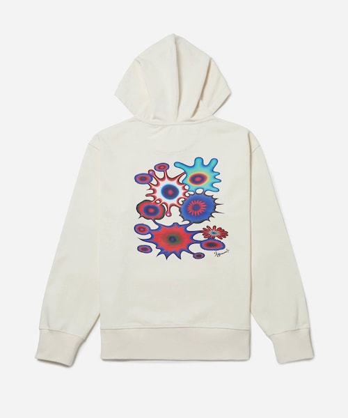 Saturdays NYC(サタデーズ ニューヨークシティ )の「DITCH SHAWNA X COSIMA HOODIE(パーカー・レディース・ブラック/オフホワイト・L/M/S/XL/XS)」の1枚目の写真