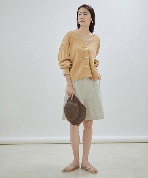 ADAM ET ROPE'（アダムエロペ）の「【公式サイト限定】【La Maison de Lyllis（メゾンドリリス）】QWAU（ハット・レディース・ブラック/ダークブラウン系/サックス/ピンク・F）」の18枚目の写真