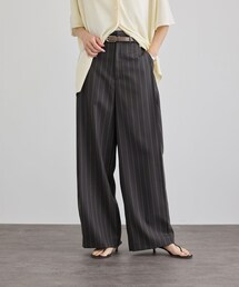 ウーステッドツイルタックパンツ / セットアップ対応