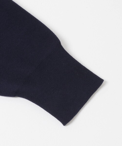 URBAN RESEARCH（アーバンリサーチ）の「ハーフジップスウェットニット（スウェット・レディース・OFF WHITE/YELLOW/NAVY・Free）」の21枚目の写真