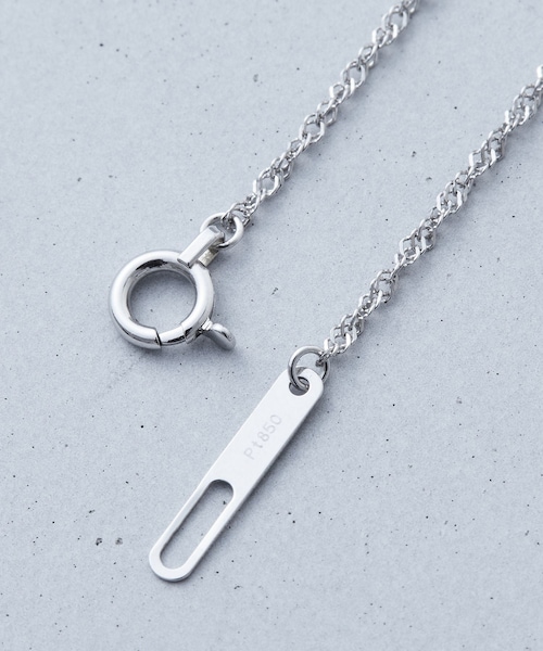 ROPE'(ロペ)の「【Lulu】R(ロペ アール)PT スクリューチェーンショートネックレス(ネックレス・レディース・シルバー系・F)」の10枚目の写真