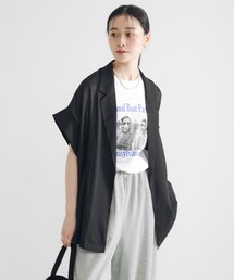 URBAN RESEARCH | シアーハーフスリーブジャケット(テーラードジャケット)