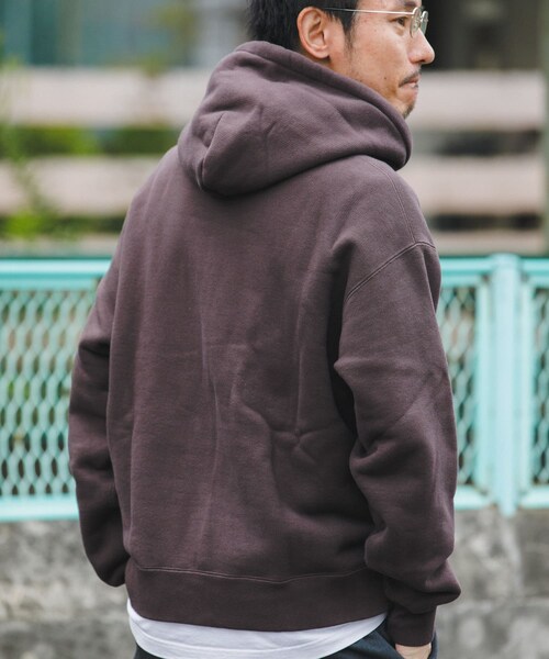 URBAN RESEARCH（アーバンリサーチ）の「LOGIC ONE SWEAT ZIP PARKA（パーカー・メンズ・BLACK/ORANGE/BROWN・M/L）」の17枚目の写真