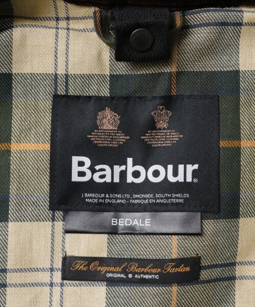 URBAN RESEARCH（アーバンリサーチ）の「Barbour　BEDALE WAX JACKET（ブルゾン・メンズ・SAGE/BLACK・36/38/40/42）」の21枚目の写真