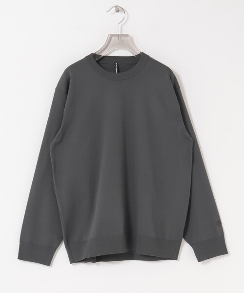 URBAN RESEARCH（アーバンリサーチ）の「Descente　KNITTED LONG-SLEEVE T-SHIRTS（ニット/セーター・メンズ・BK01/GY17・M/L/O）」の15枚目の写真